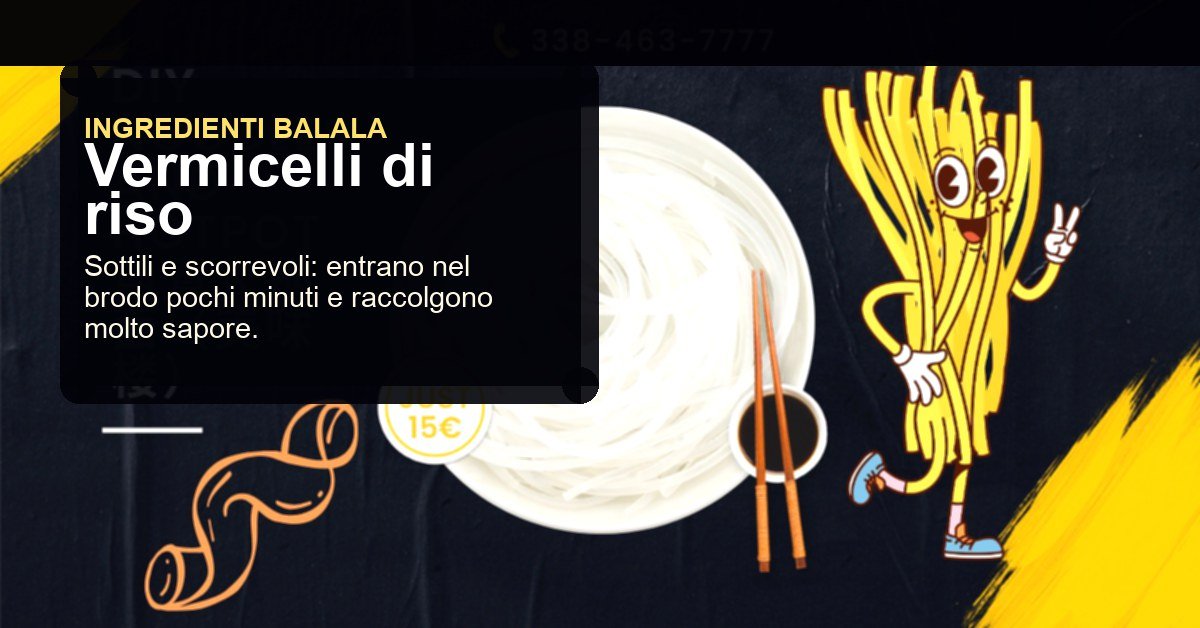 Vermicelli di riso