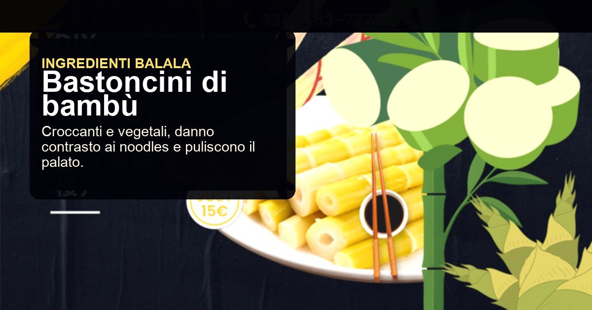 Bastoncini di bambù