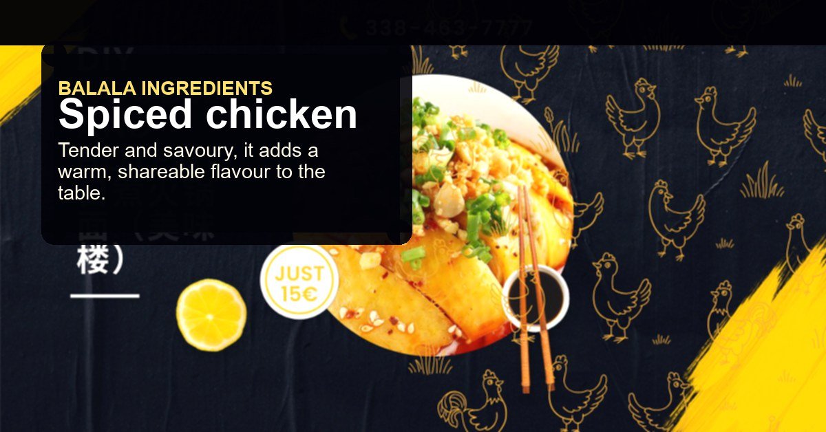 Spiced chicken