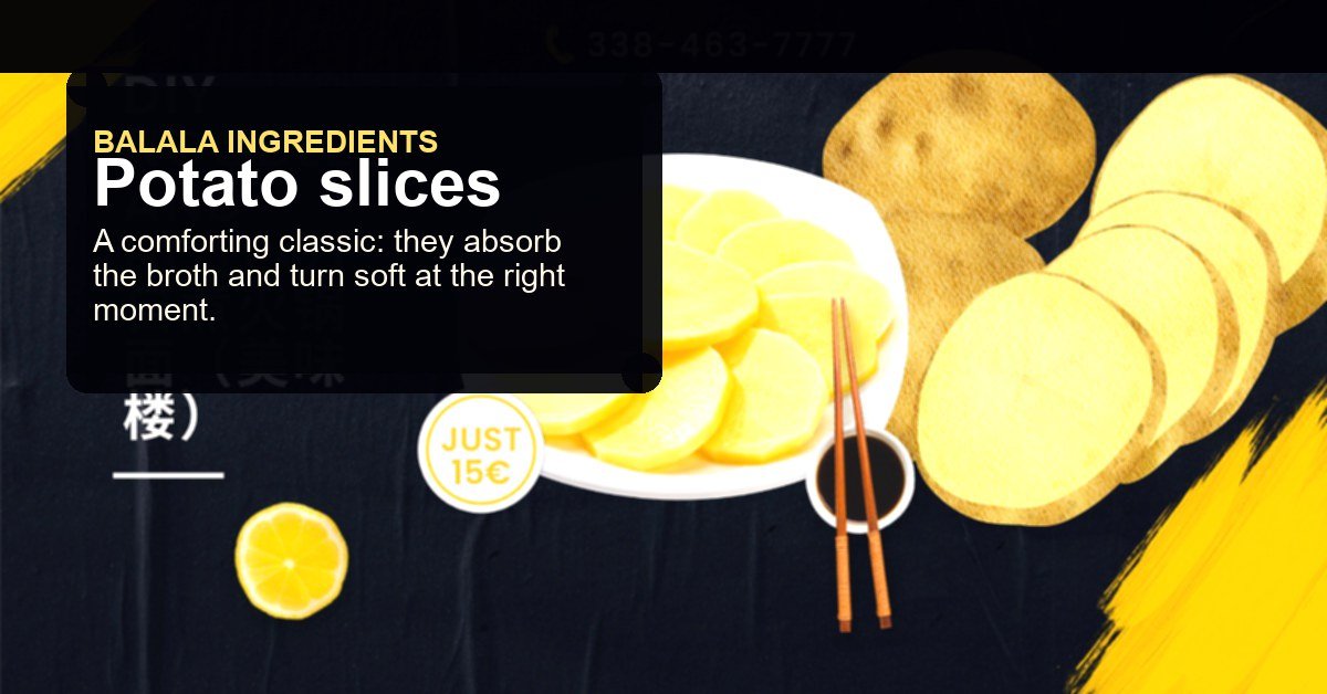 Potato slices