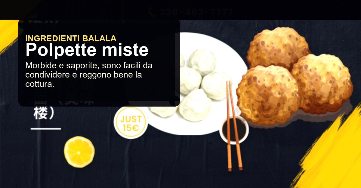 Polpette miste