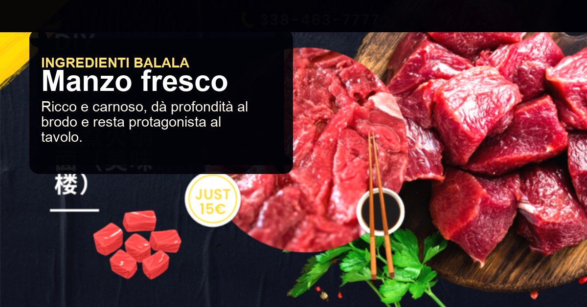 Manzo fresco