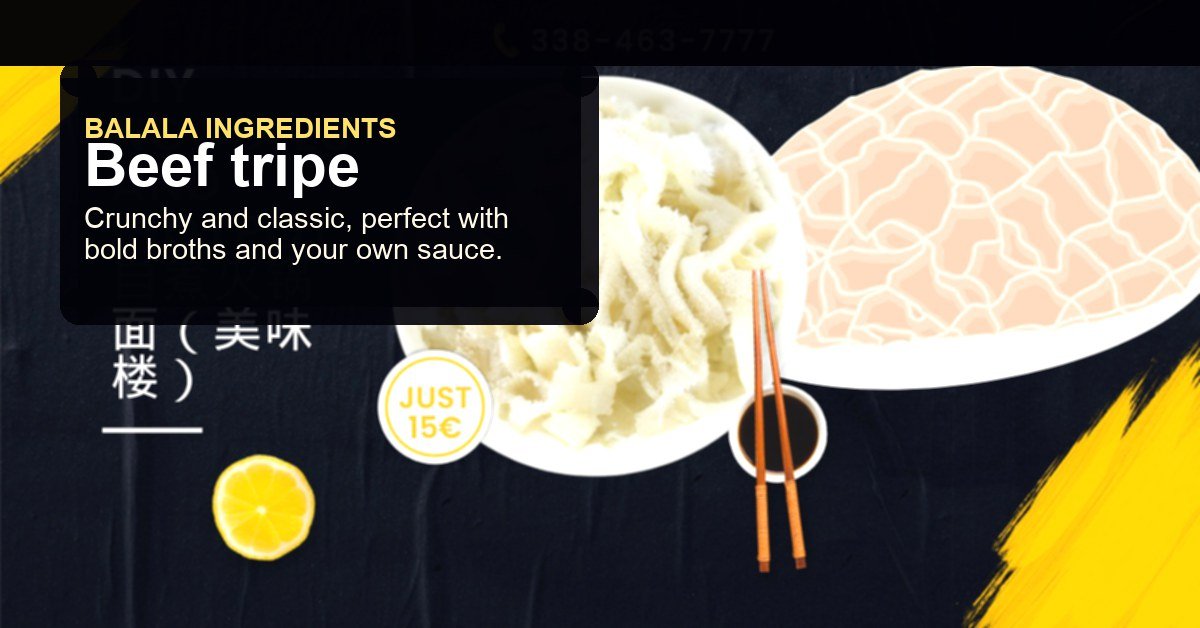Beef tripe