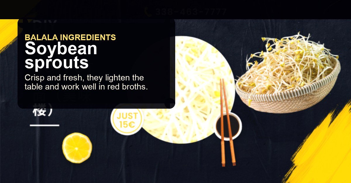 Soybean sprouts